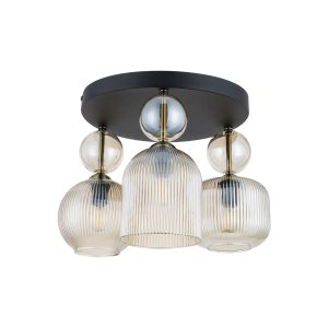 SOPHIA COGNAC LAMPA SUFITOWA 3XE14