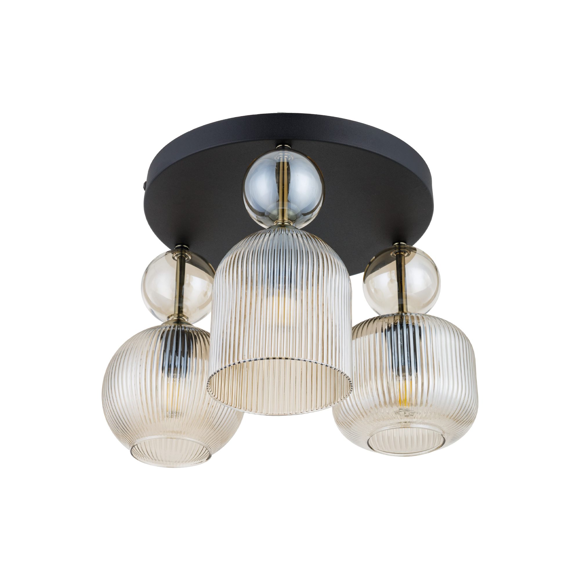SOPHIA COGNAC LAMPA SUFITOWA 3XE14 - obrazek 6