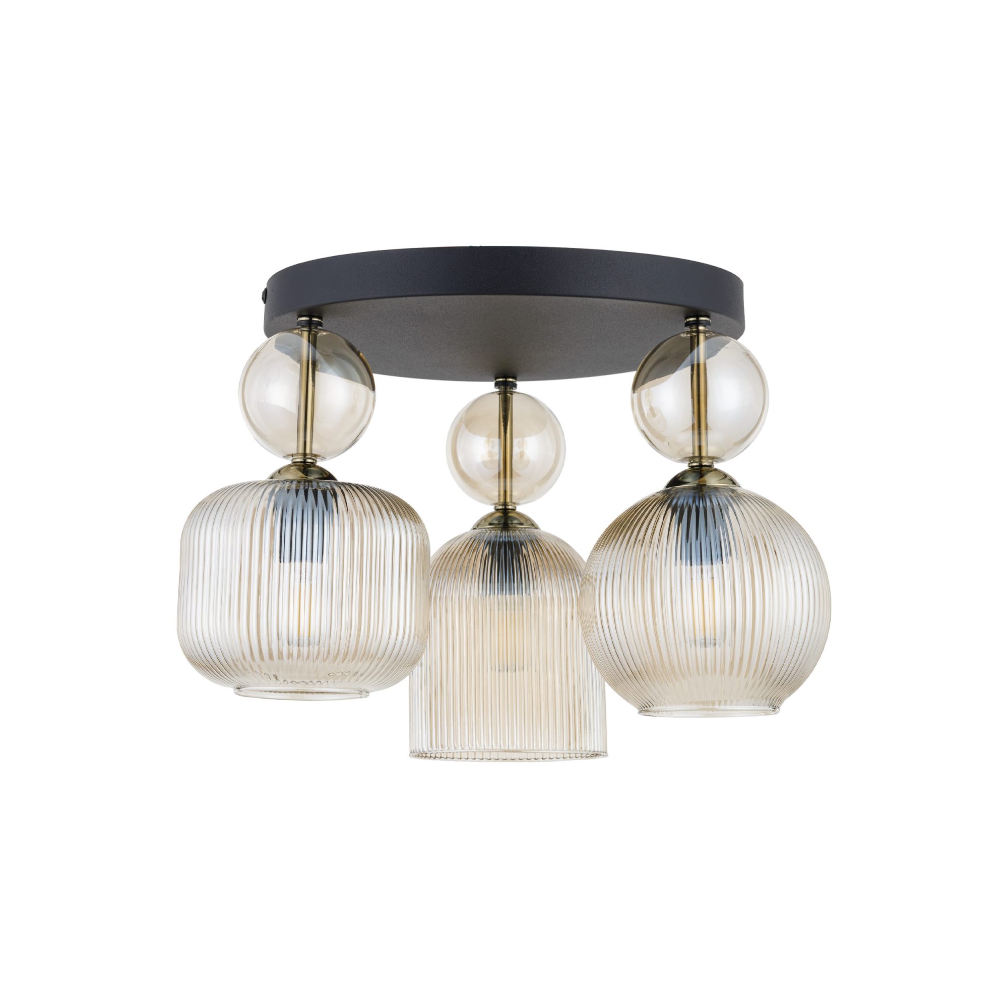 SOPHIA COGNAC LAMPA SUFITOWA 3XE14 - obrazek 8