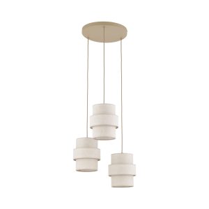 CALISTO SABIA LAMPA WISZĄCA 3XE27 KOŁO