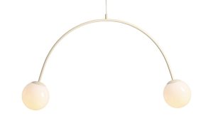 LAMPA WISZĄCA UNA 2 CREAM