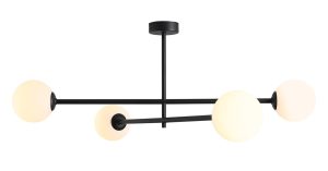 PLAFON PINNE 4 BLACK
