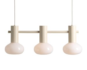 LAMPA WISZĄCA FLO 3 CREAM S
(żarówki w zestawie)