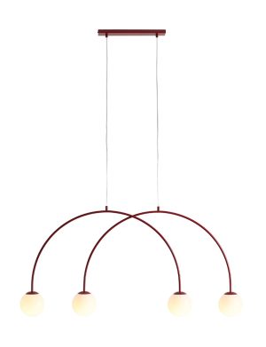 LAMPA WISZĄCA UNA 4 RED WINE S