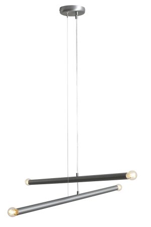 LAMPA WISZĄCA TUBO 4 STEEL