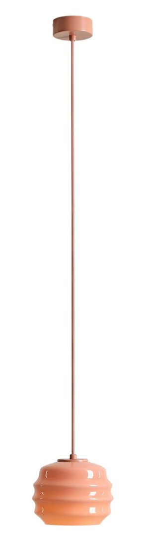 LAMPA WISZĄCA PUFF GLAZE CORAL