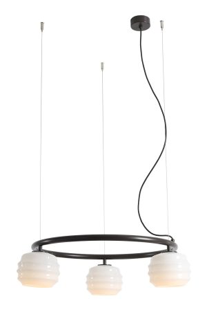 LAMPA WISZĄCA PUFF 3 RING MOKKA
