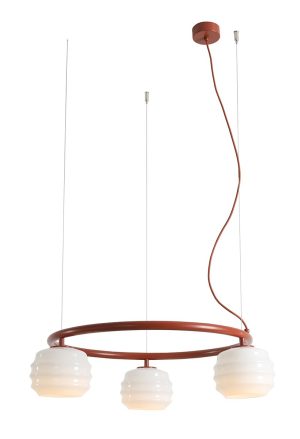 LAMPA WISZĄCA PUFF 3 RING TERRA