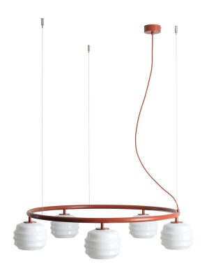 LAMPA WISZĄCA PUFF 5 RING TERRA