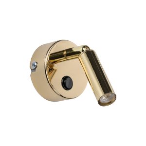 ENZO GOLD KINKIET 1  G_9