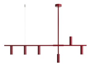 LAMPA WISZĄCA TREVO 6 RED WINE