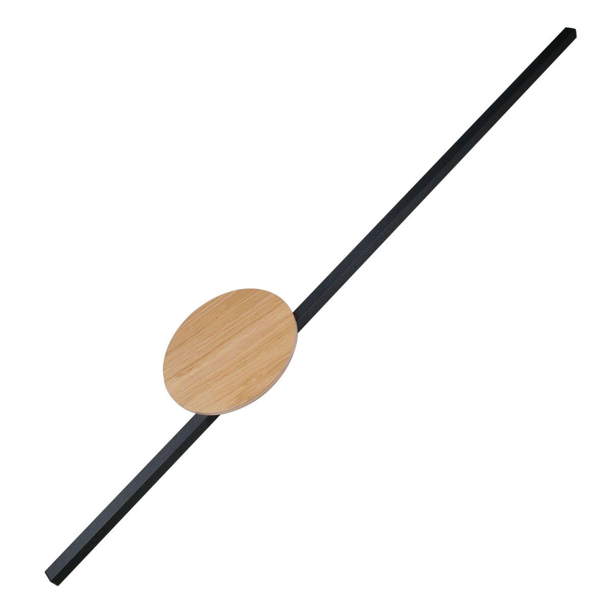 JAVA II BLACK WOOD KINKIET 1 - obrazek 4
