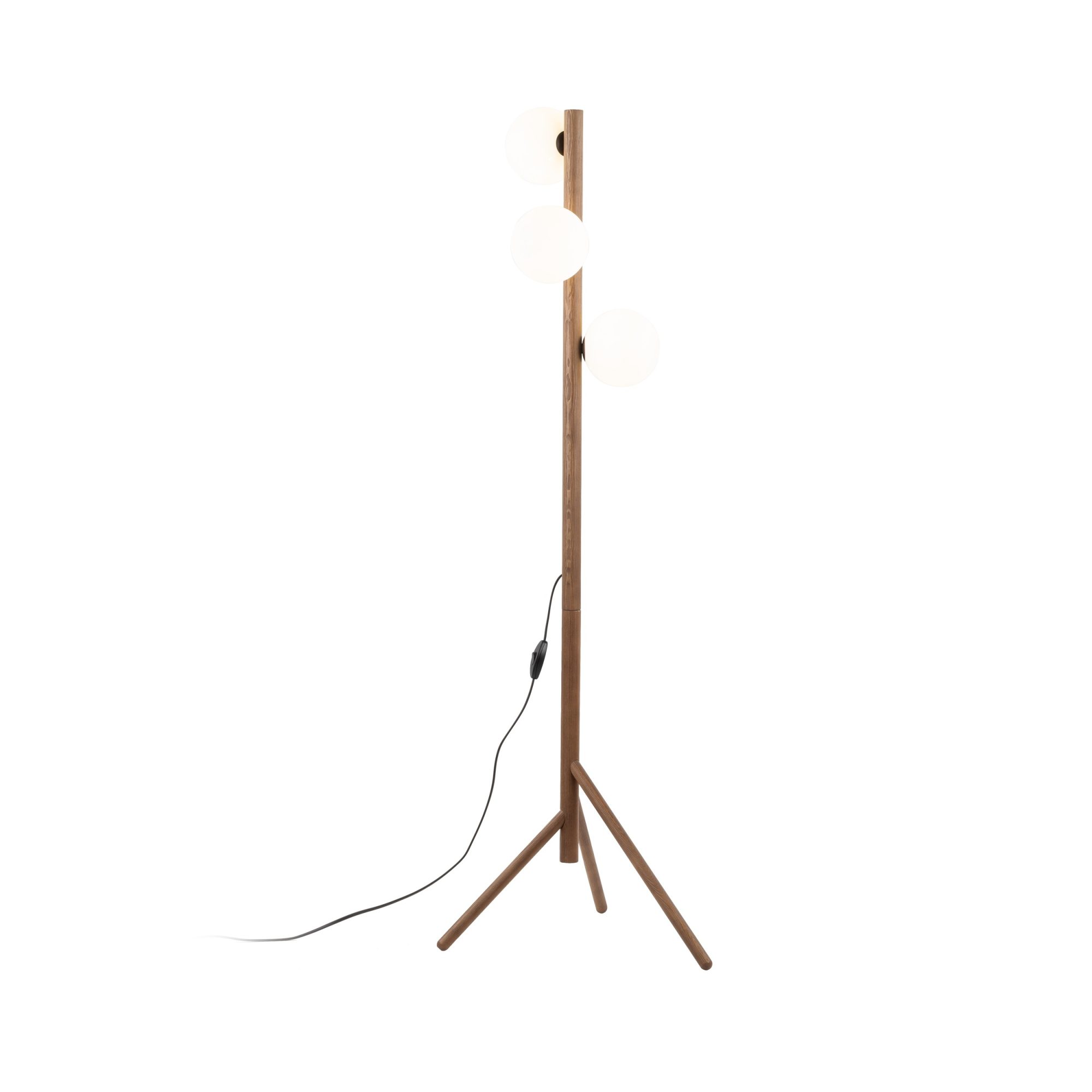 ESTERA WOOD ORZECH LAMPA PODŁOGOWA 3 - obrazek 7
