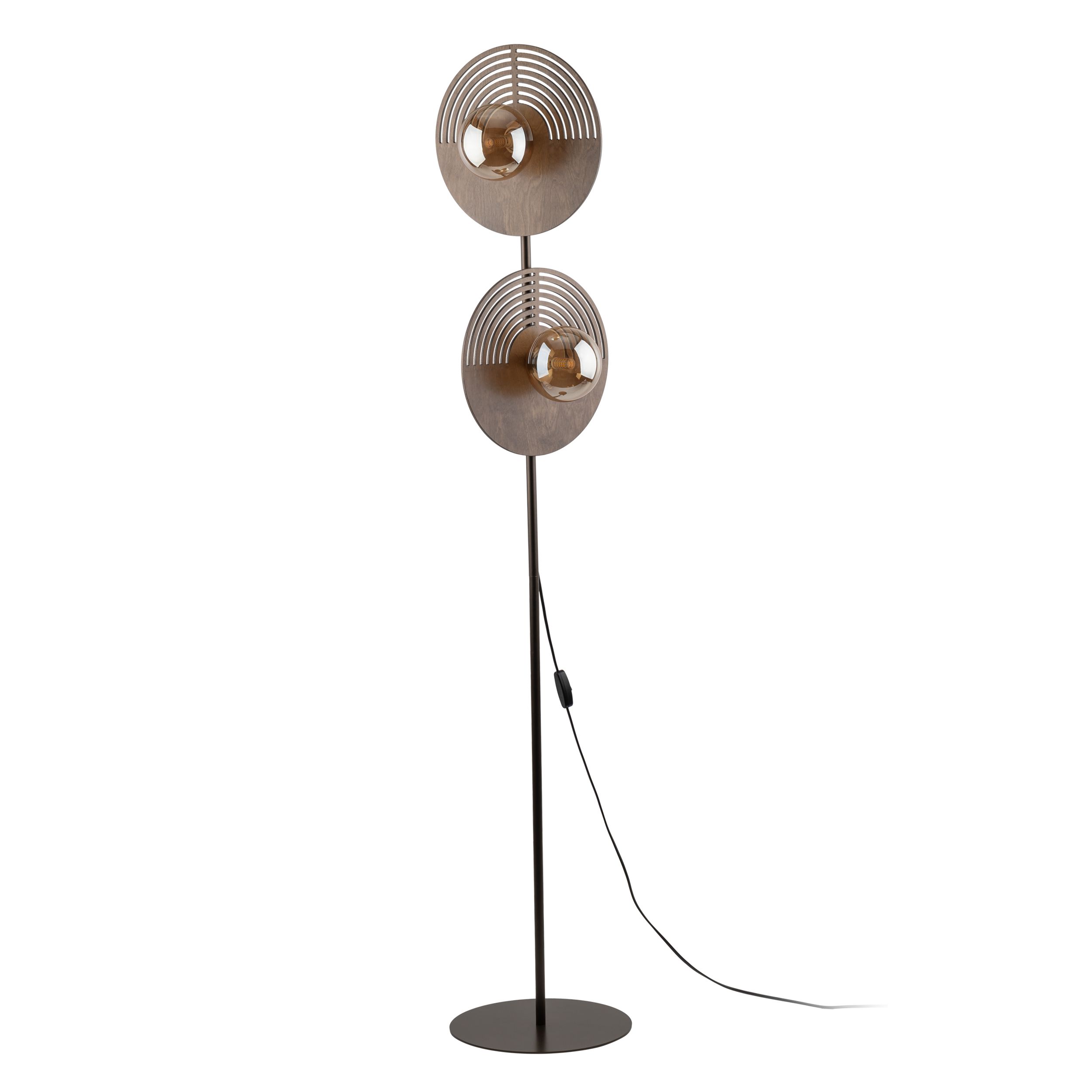LUNAR WOOD LAMPA PODŁOGOWA 2XG9