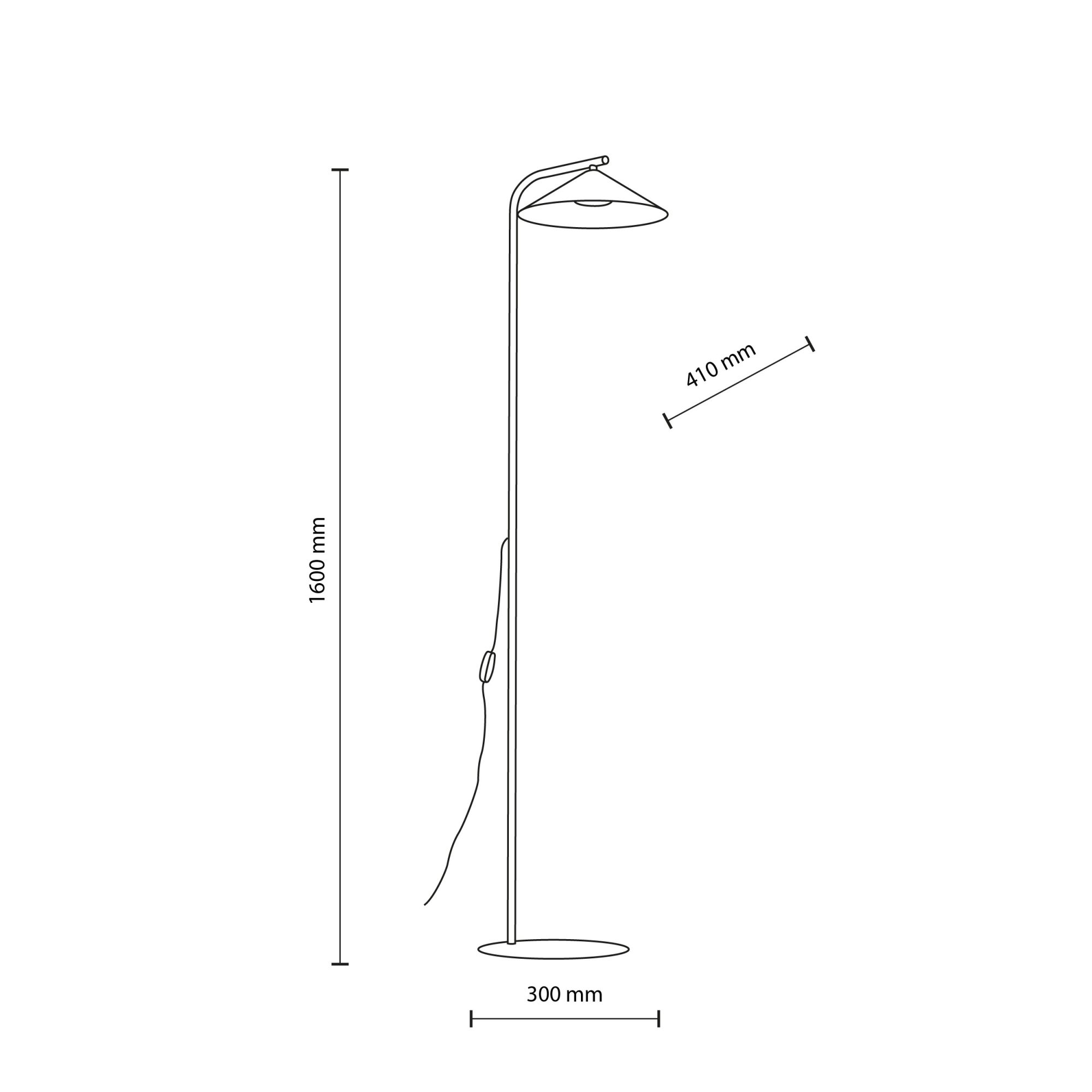 LUME KASZMIR LAMPA PODŁOGOWA 1XGX53 - obrazek 7