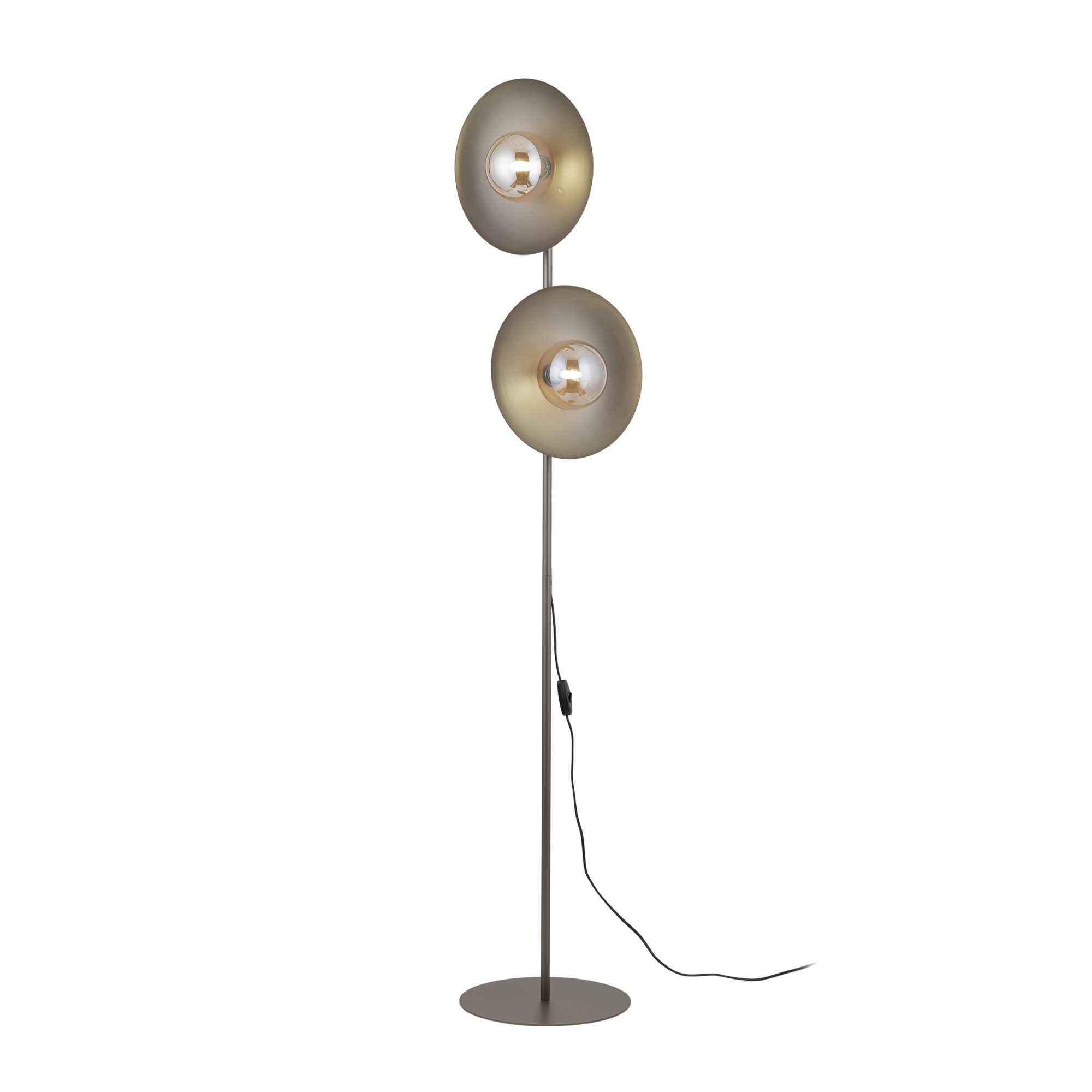 SLATE NEW BROWN GLASS LAMPA PODŁOGOWA 2XG9 - obrazek 7