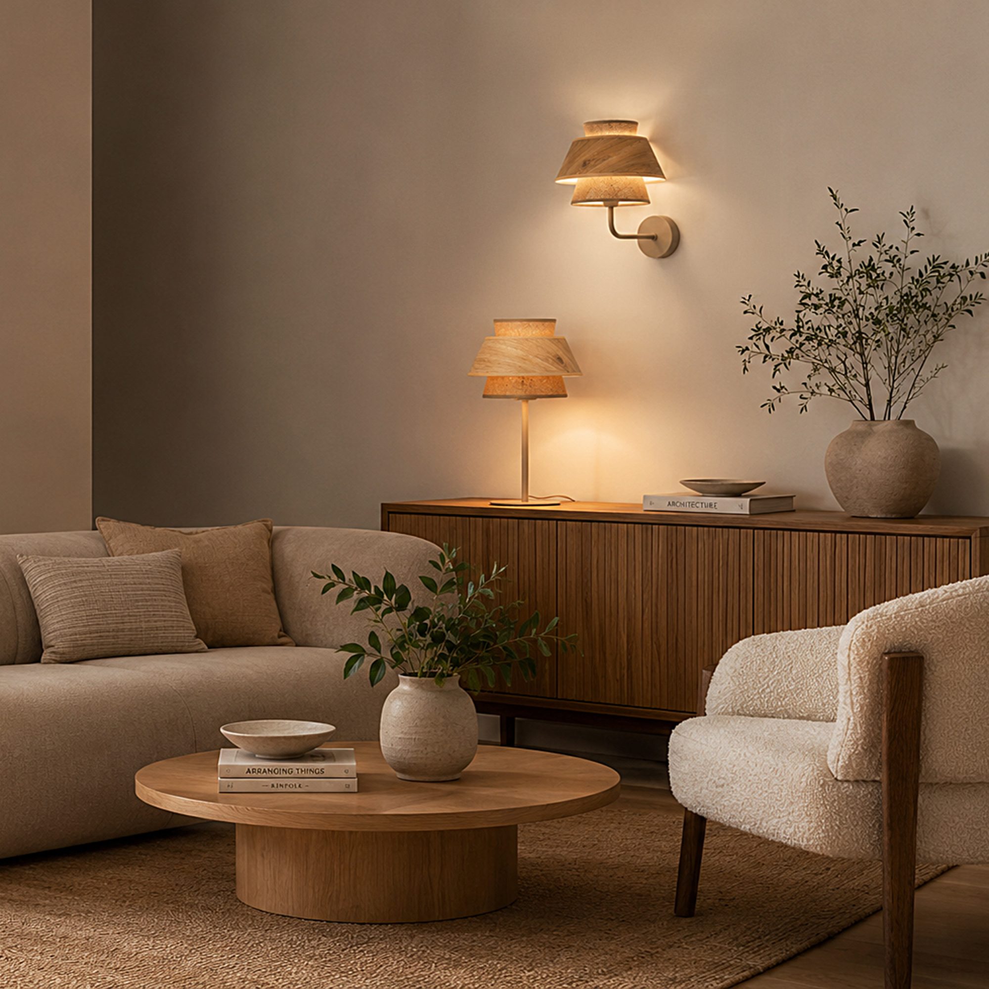 KALUM WOOD LAMPKA NOCNA 1XE27 - obrazek 2