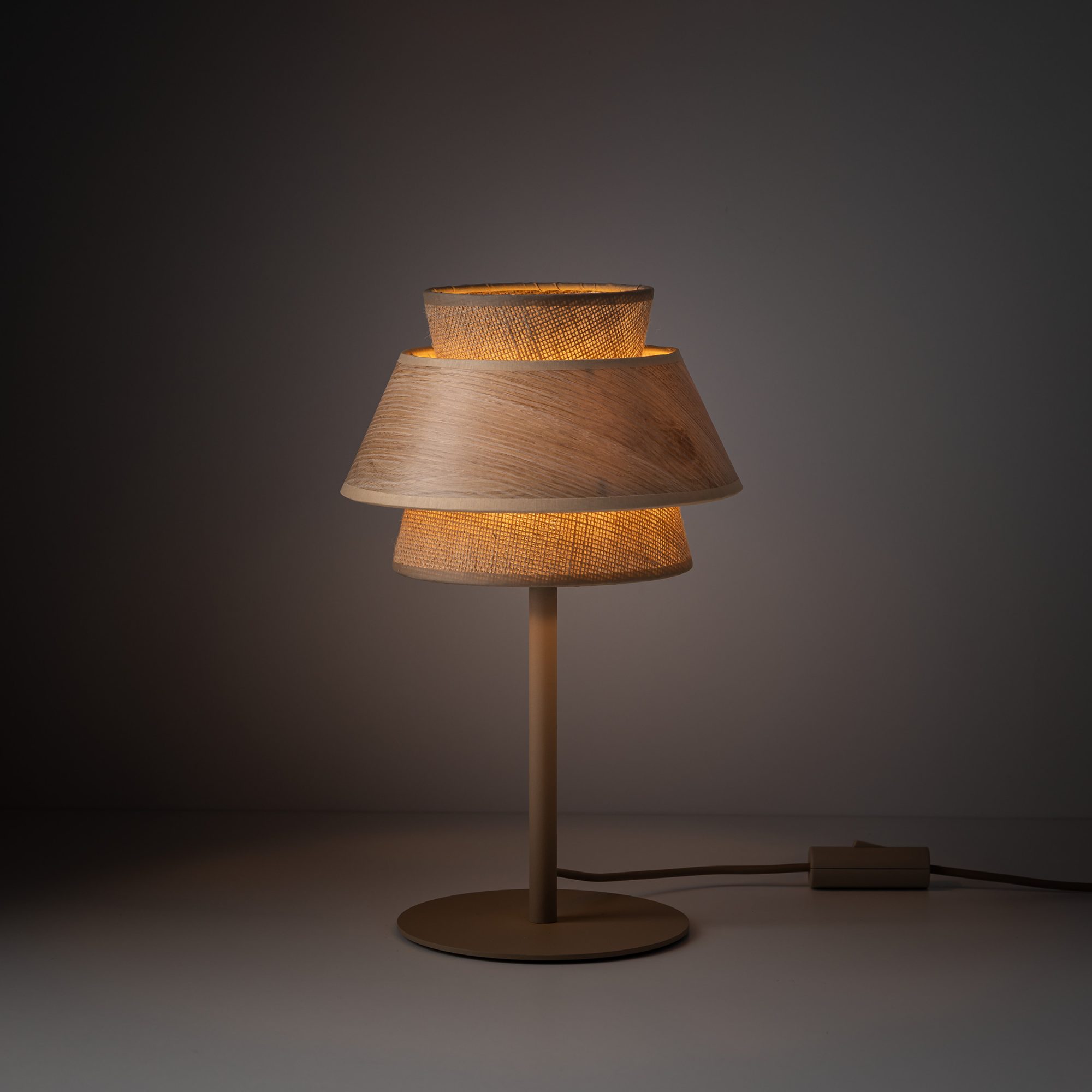 KALUM WOOD LAMPKA NOCNA 1XE27 - obrazek 3
