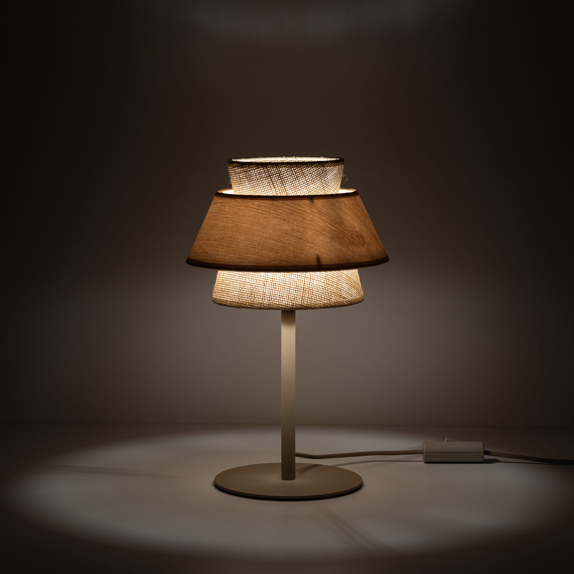 KALUM WOOD LAMPKA NOCNA 1XE27 - obrazek 4