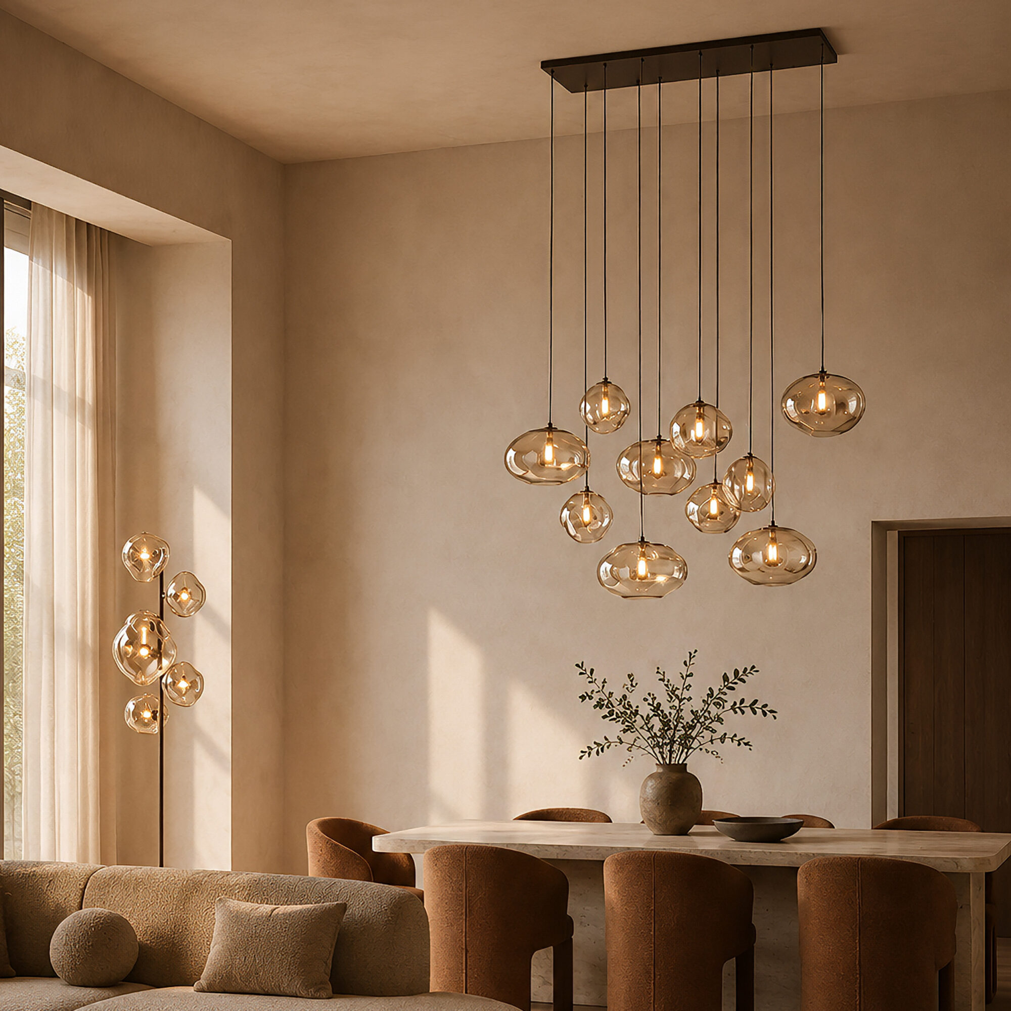 NEBIA NEW BROWN LAMPA PODŁOGOWA 6XG9 - obrazek 6