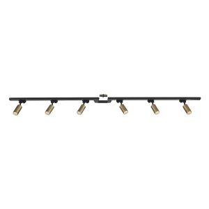 3022 ZESTAW 6 SZYNOPRZEWODY BLACK/GOLD JEDNOOBWODOWY