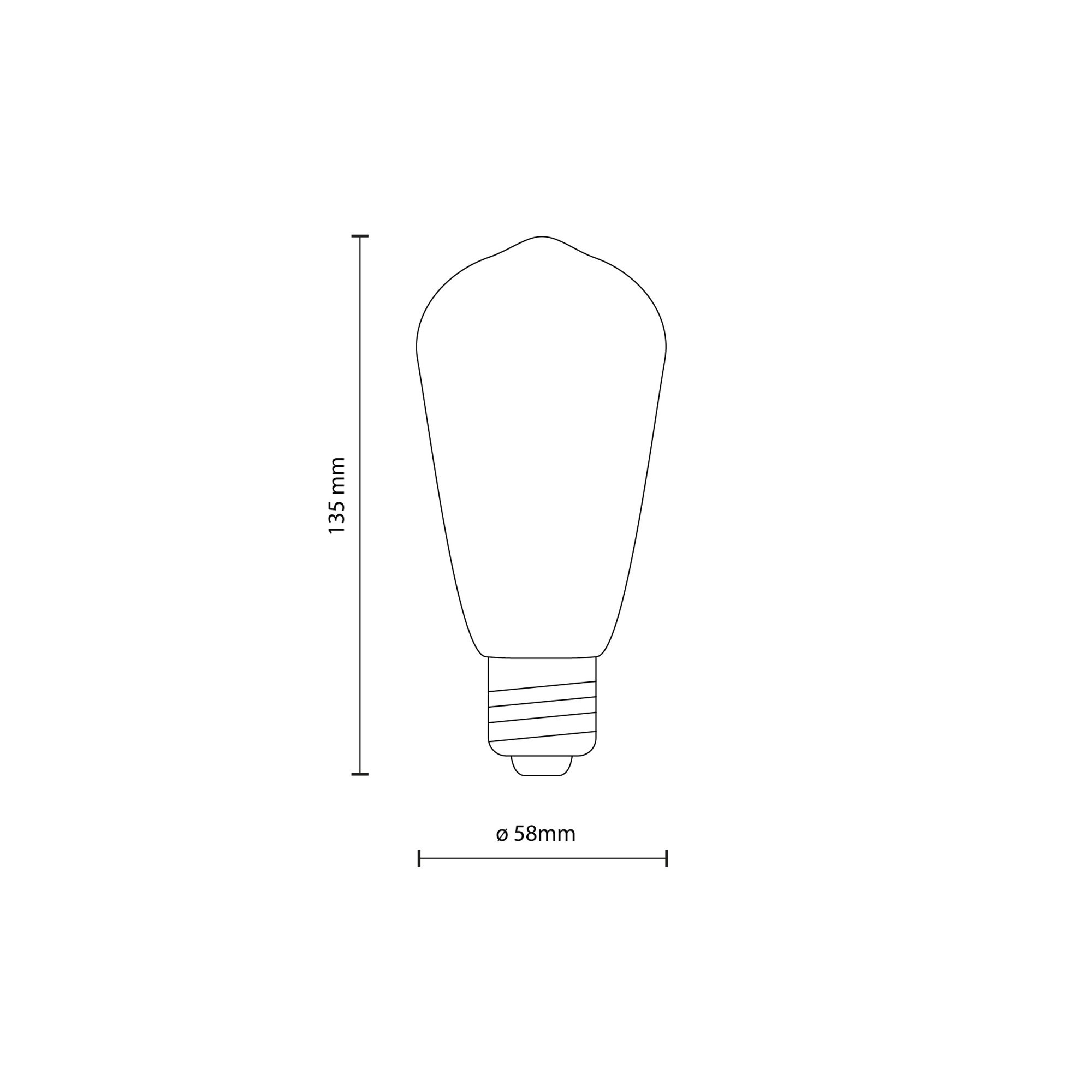 ŻARÓWKA E27 CLEAR 10 W 3000 K DIMMABLE - obrazek 2