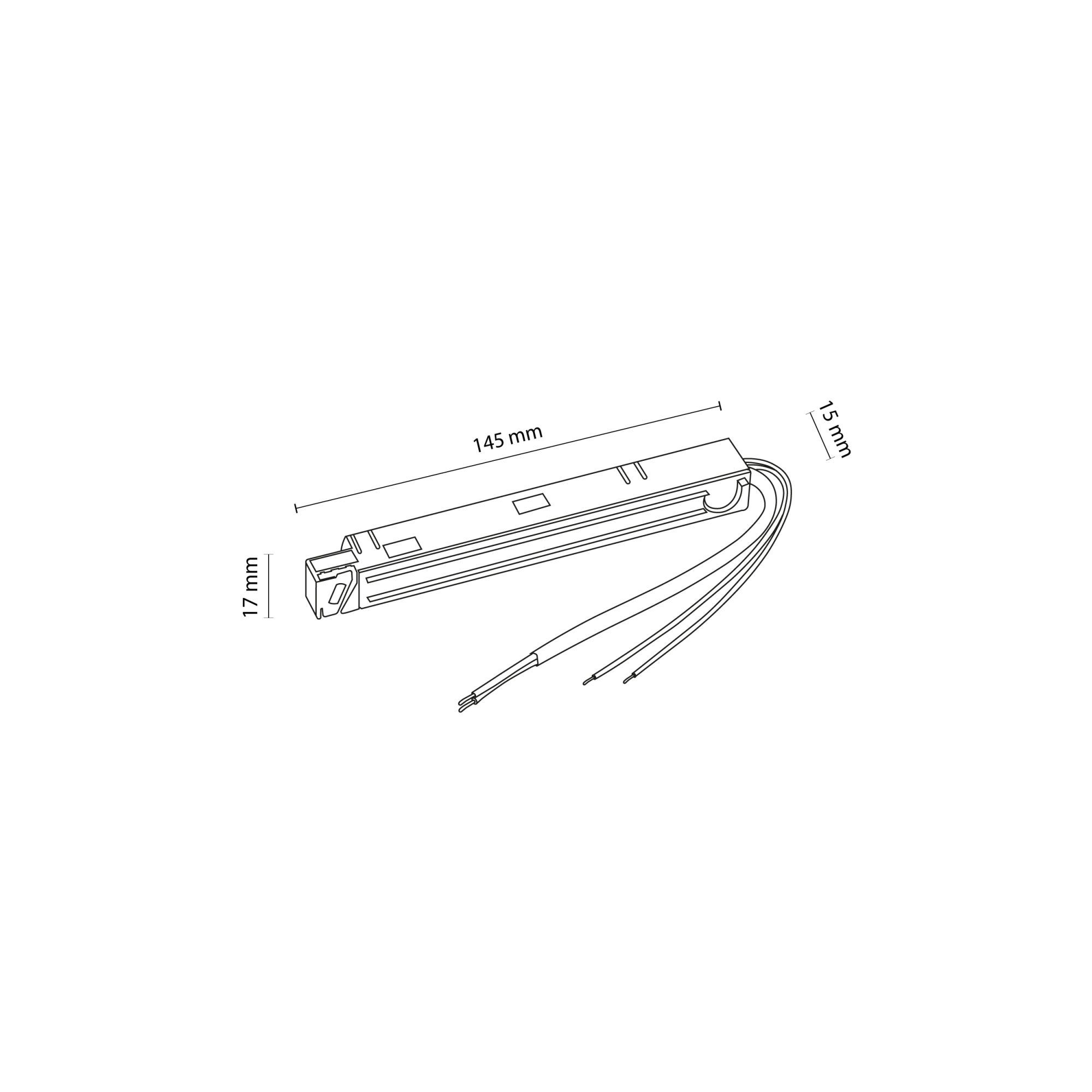 MAGNETIC EASY ZASILANIE WHITE DO SZYNY - obrazek 2