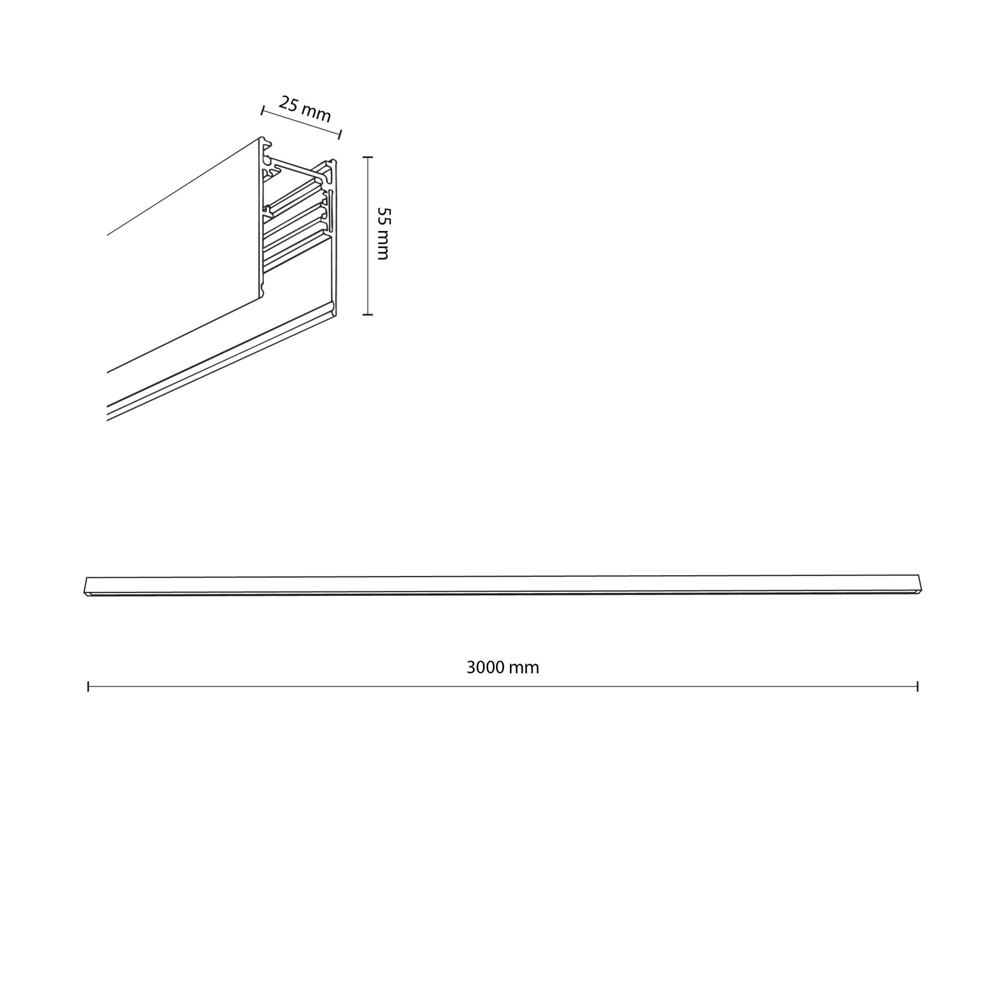 MAGNETIC EASY SZYNA WHITE NATYNKOWA 3M - obrazek 3