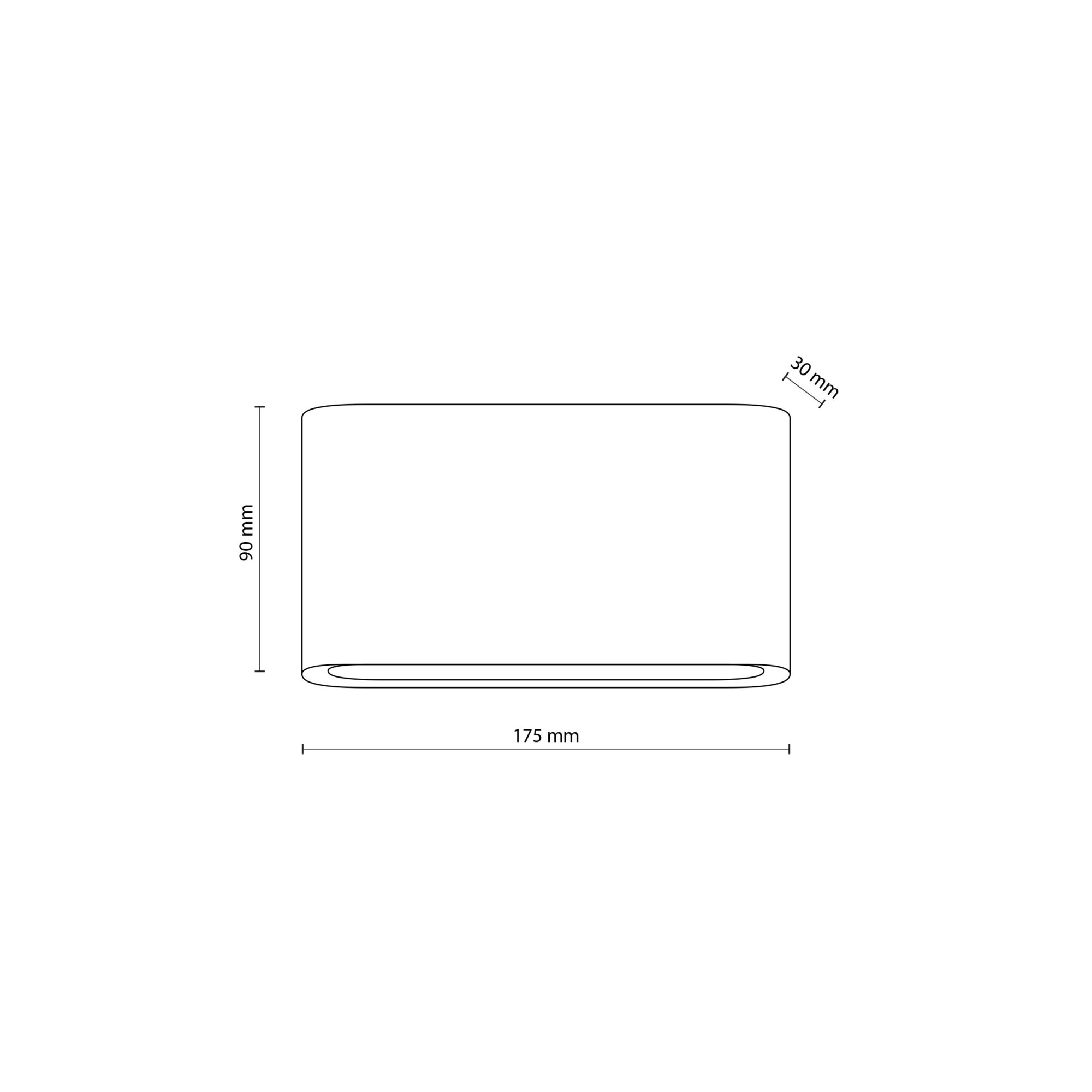 ARWENA M BEIGE KINKIET LED IP54 - obrazek 7