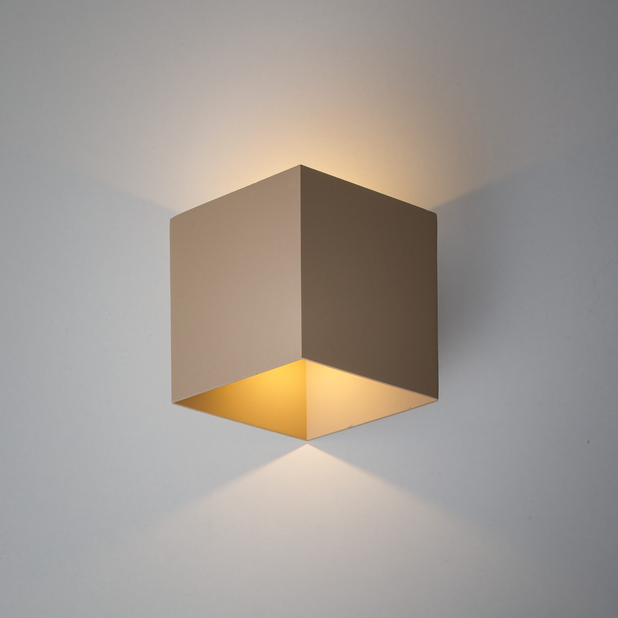 CUBE BEIGE KINKIET LED IP54 - obrazek 2