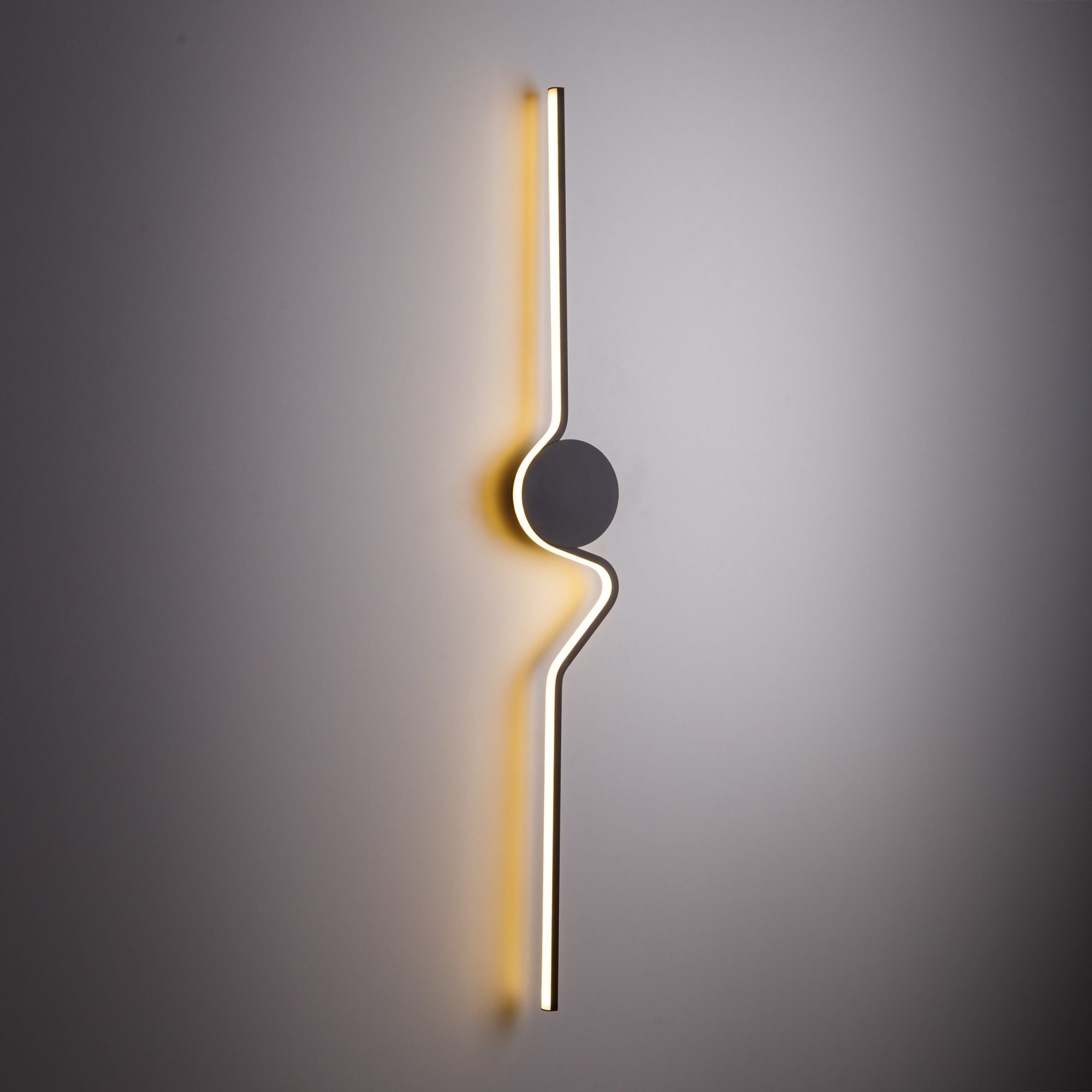 LORA BLACK KINKIET LED - obrazek 2