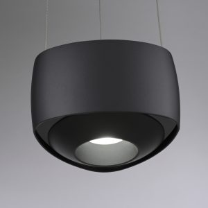 2657-18 Q-STRETTO LAMPA WISZĄCA CZARNA