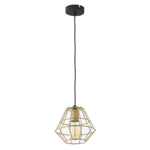 DIAMOND MM ZŁOTY PROSZEK LAMPA WISZĄCA 1