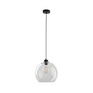 CUBUS LAMPA WISZĄCA 1 PŁ TRANSPARENT