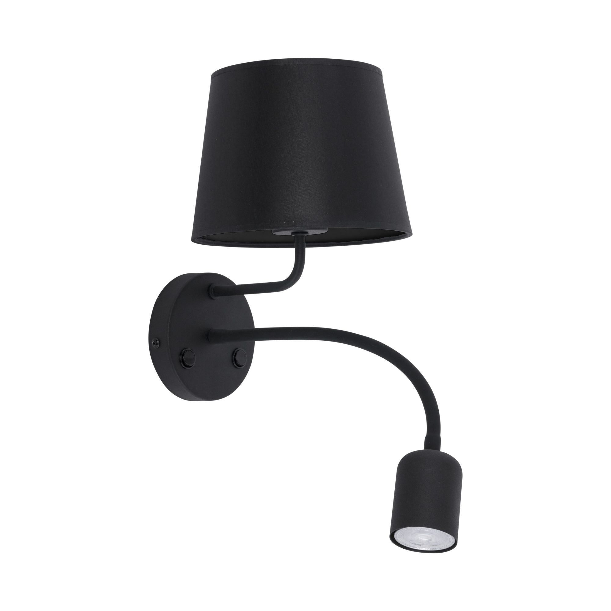 MAJA BLACK KINKIET 2 PŁ E27 + GU10 - obrazek 2