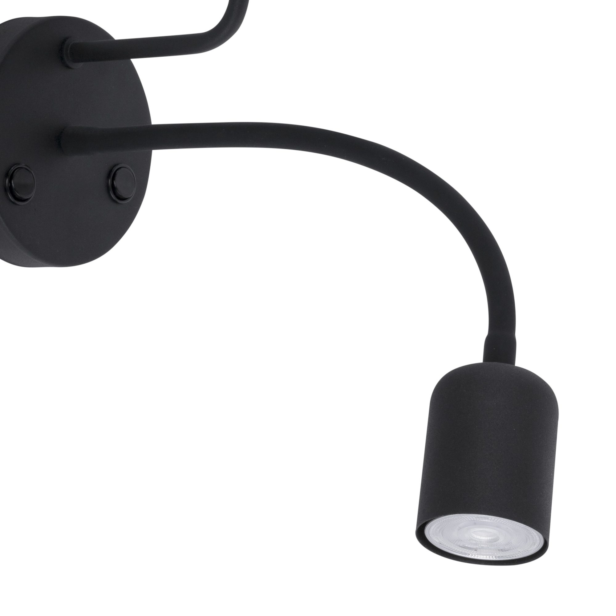 MAJA BLACK KINKIET 2 PŁ E27 + GU10 - obrazek 3