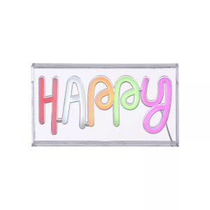 85027-70 NEON-HAPPY KINKIET MULTIKOLOR