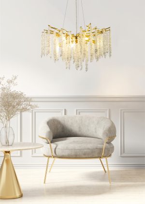 MD3720-1-EGN DIJON LAMPA WISZĄCA ZŁOTA/GOLD