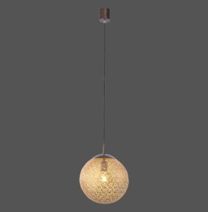 2420-48 GRETA LAMPA WISZĄCA RDZA/ZŁOTY