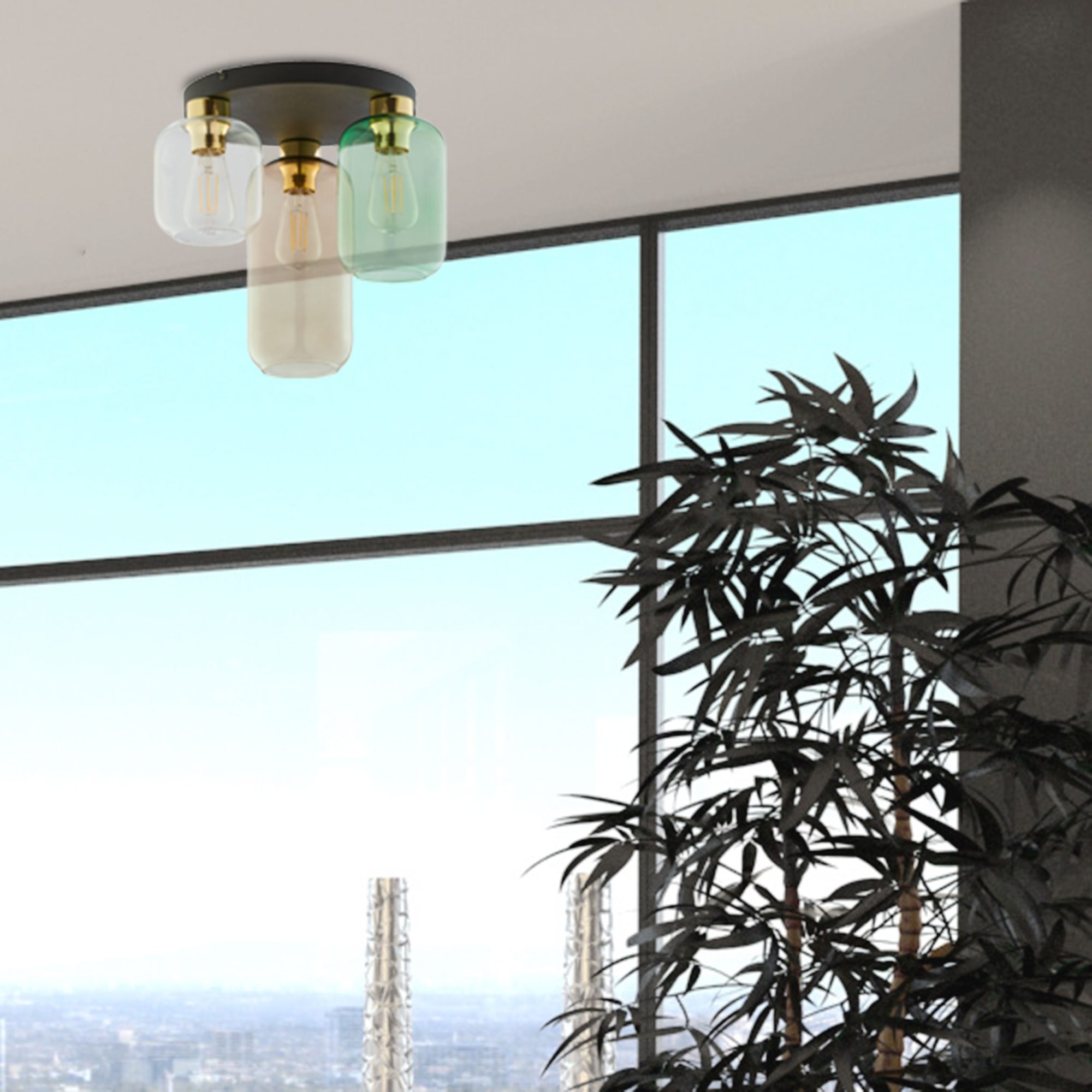 MARCO GREEN LAMPA SUFITOWA 3 - obrazek 2