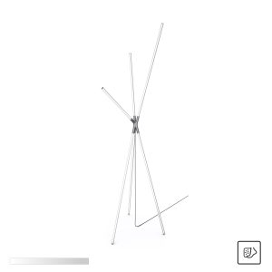 1005 LAUTARO LAMPA PODŁOGOWA CZARNA/BLACK