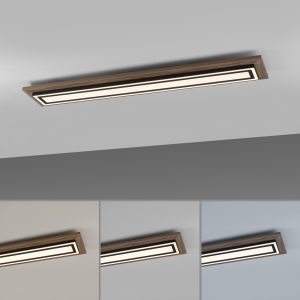 6142-79 PALMA LAMPA SUFITOWA DREWNO