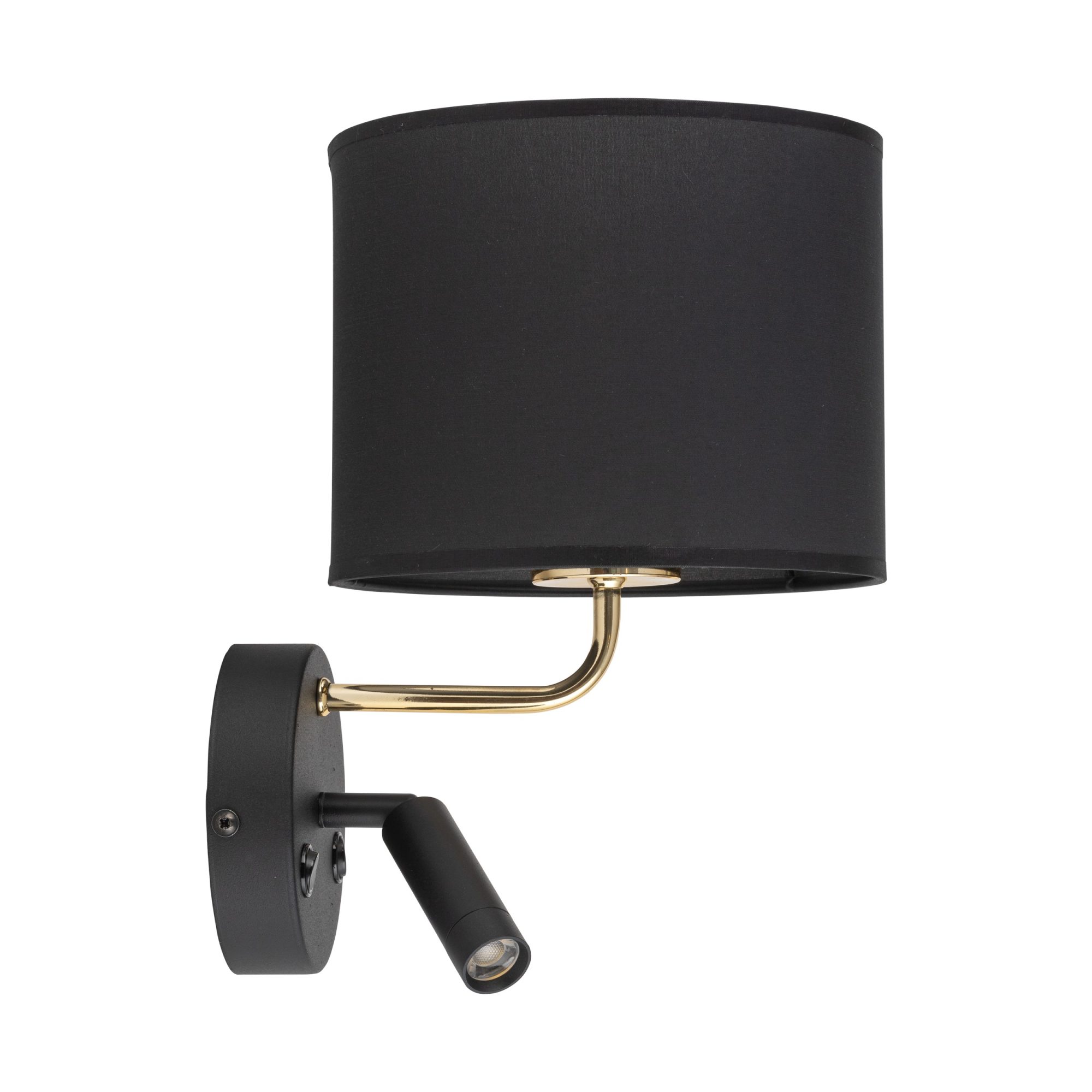 RICHI BLACK/GOLD KINKIET 2 E27+ G9 - obrazek 4