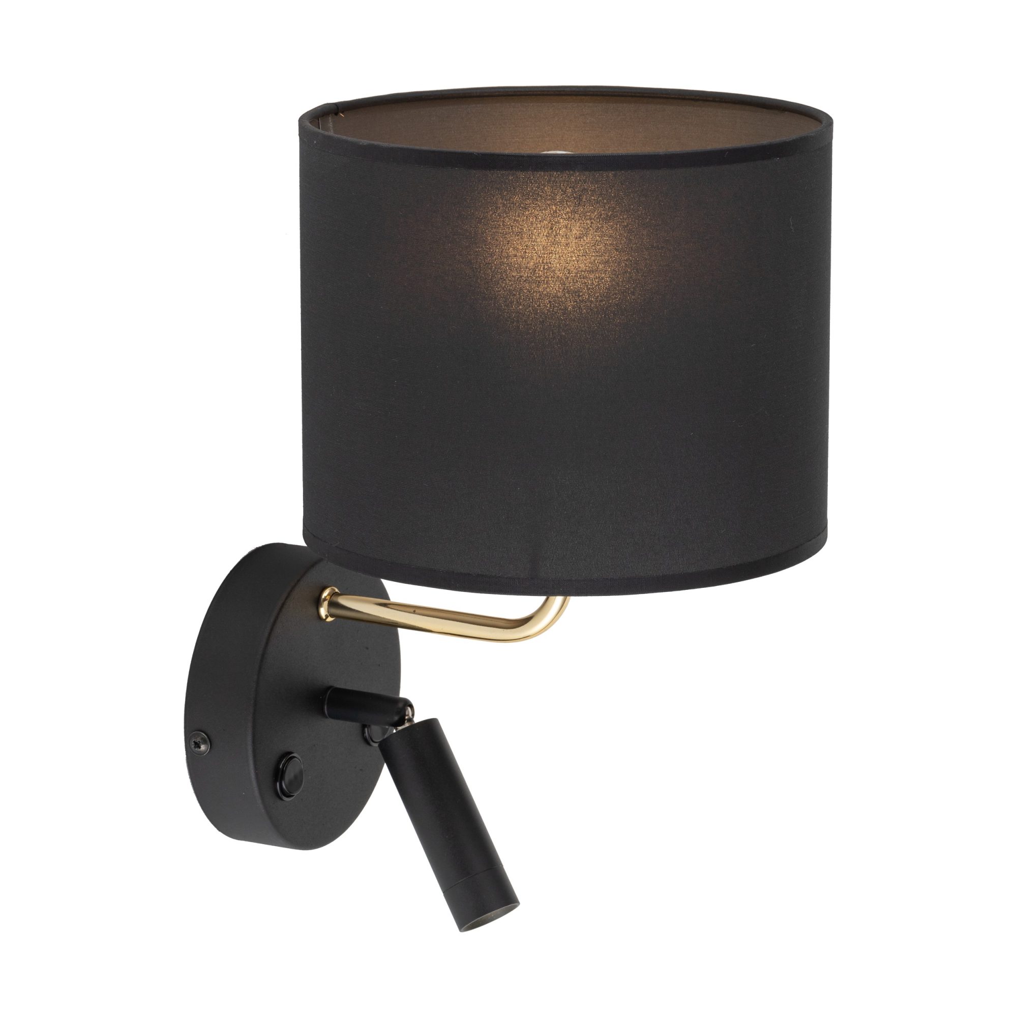 RICHI BLACK/GOLD KINKIET 2 E27+ G9 - obrazek 6