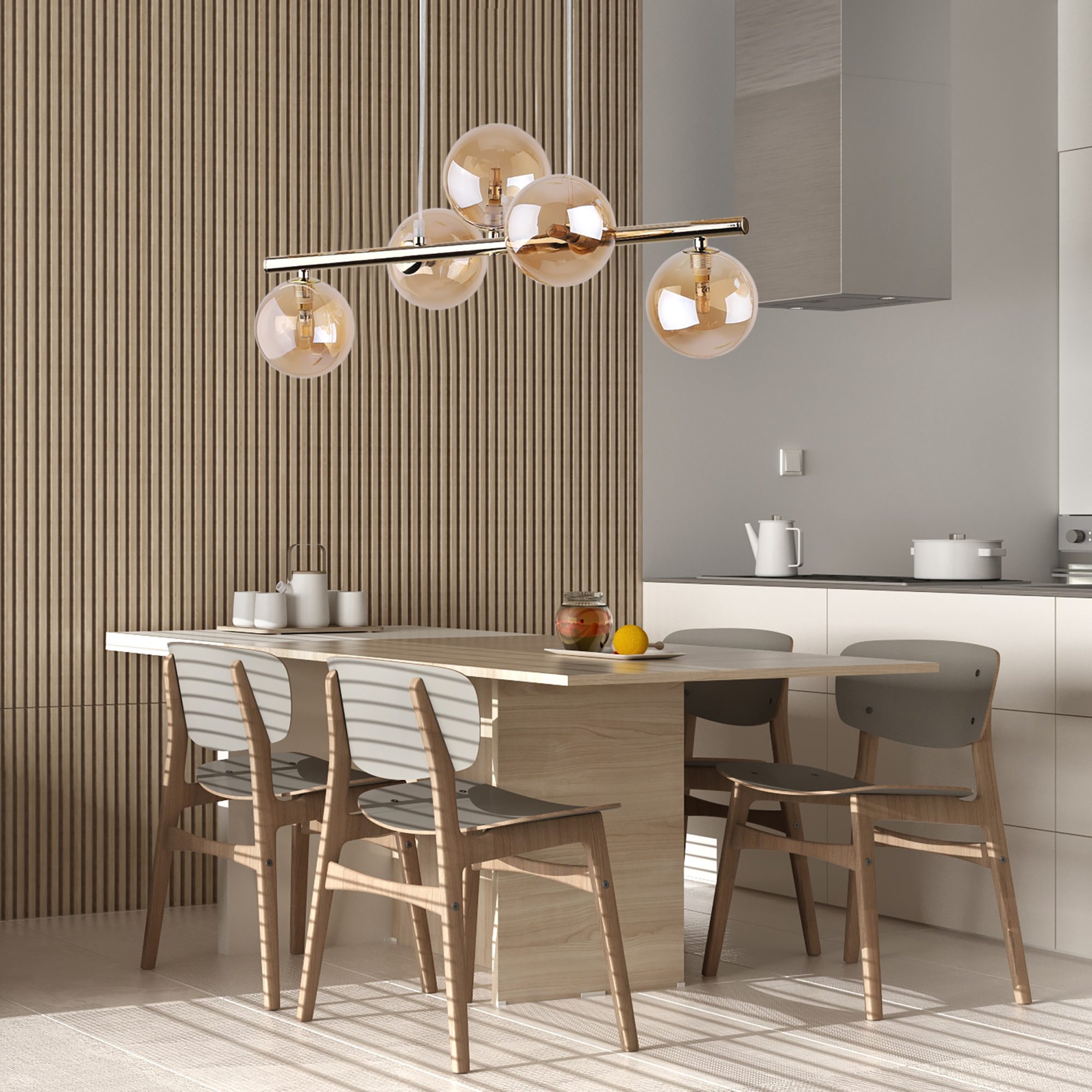 ESTERA GOLD LAMPA WISZĄCA 5 - obrazek 2