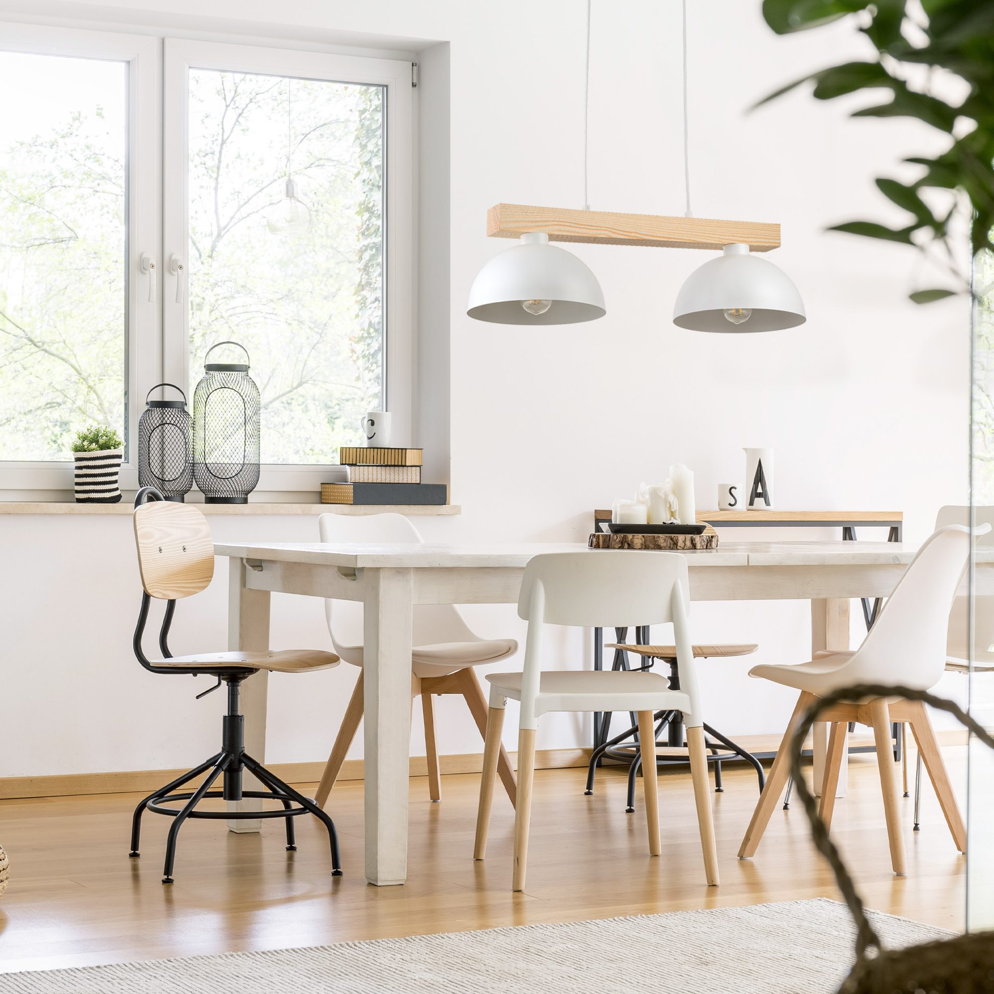 OSLO WHITE LAMPA WISZĄCA 2 - obrazek 2