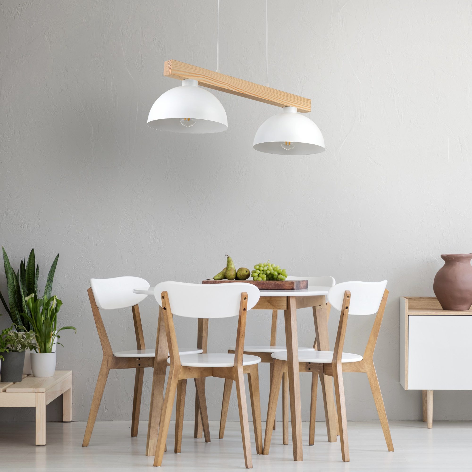 OSLO WHITE LAMPA WISZĄCA 2 - obrazek 3