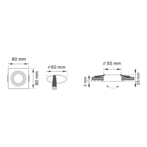 OB2211CL02-BL FINN OPRAWA SUFITOWA CZARNA/BLACK