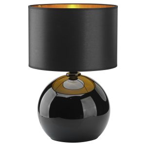 PALLA BLACK/GOLD LAMPKA NOCNA 1