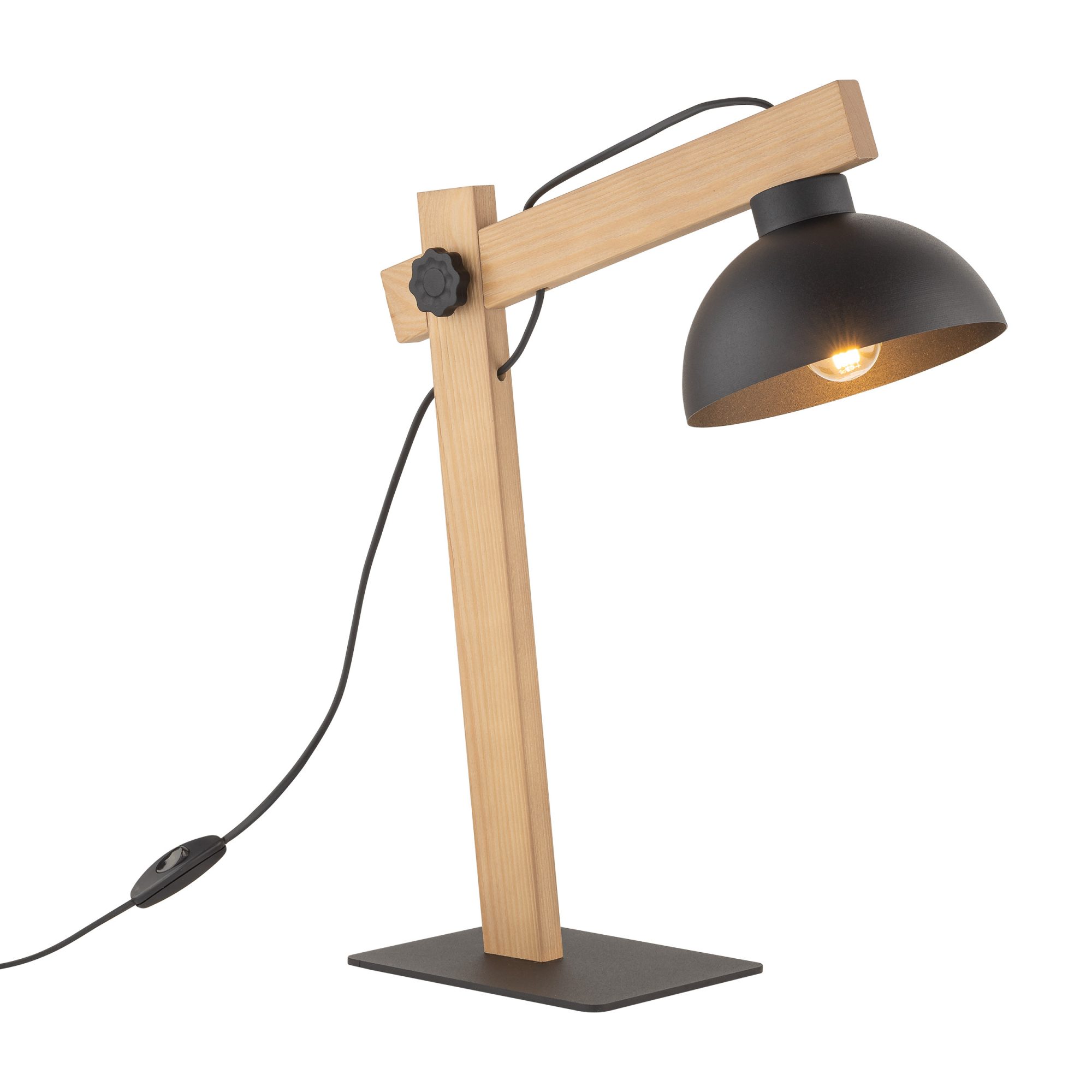 OSLO BLACK LAMPKA NOCNA - obrazek 7